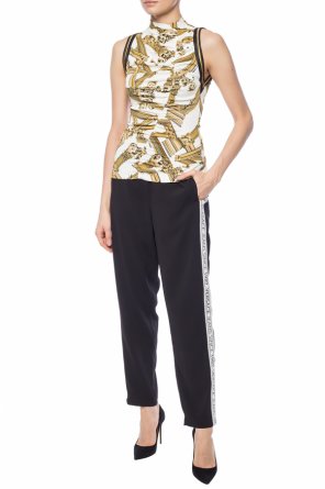 Baroque motif top with gathers, zdjęcie 2 Baroque motif top with gathers od Versace Jeans